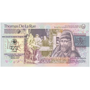 Great Britain, Testnote, Thomas De la Rue (1988)