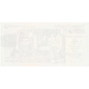 Great Britain, Testnote, Thomas De la Rue (1988)