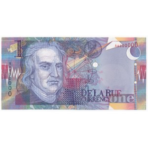 Great Britain, Testnote De la Rue - Issac Newton - 1 House Note