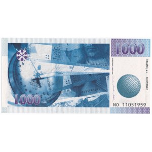 Slovakia, Testnote for counters, DIMANO 1.000 1997