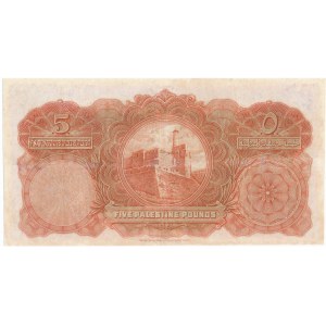 Palestine, 5 pounds 1929