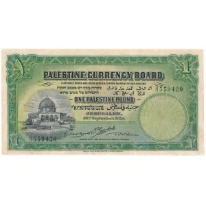 Palestine, 1 pound 1929