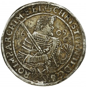 Niemcy, Saksonia, Krystian II, Jan Jerzy I i August, Talar Drezno 1609 HR