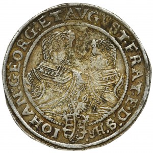Germany, Saxony, Christian II, Johann Georg I and August, Thaler Dresden 1609 HR