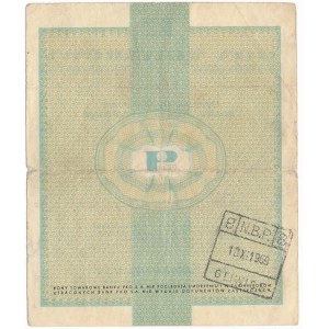 Pewex 20 dolarów 1960 - Dh - z klauzulą