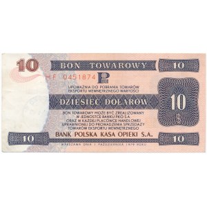 Pewex 10 dolarów 1979 - HF -