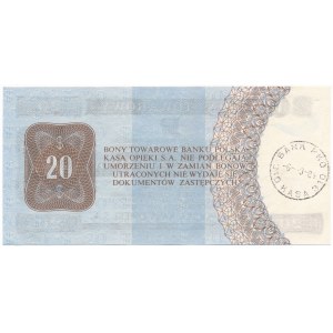 Pewex 20 dolarów 1979 - HH -