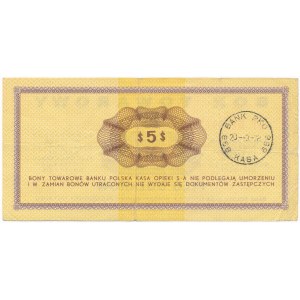 Pewex 5 dolarów 1969 - GE -