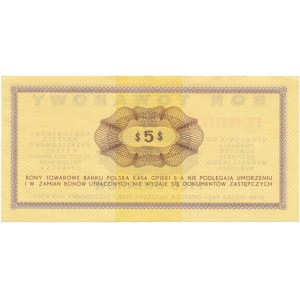 Pewex 5 dolarów 1969 - Ee - RZADKI