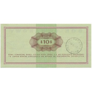 Pewex 10 dolarów 1969 - GF -