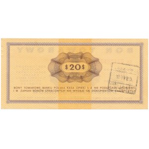 Pewex 20 dolarów 1969 - Eh - rzadka