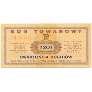 Pewex 20 dolarów 1969 - FH -