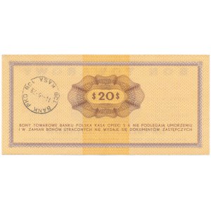 Pewex 20 dolarów 1969 - GH -
