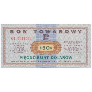 Pewex 50 dolarów 1969 - GI -