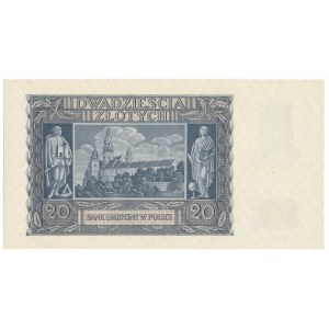 20 złotych 1940 - L -