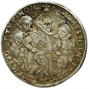 Germany, Saxony-Weimar, Johan Ernst and 7 brothers, Thaler Saalfeld 1619 WA
