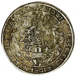 Germany, Saxony-Weimar, Johan Ernst and 7 brothers, Thaler Saalfeld 1619 WA