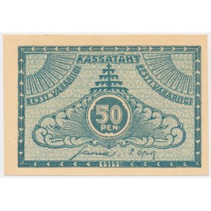 Estonia, 50 penni 1919