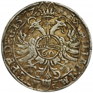 Silesia, Duchy of Krnov, Georg Friedrich, Guldenthaler (60 kreuzer) Krnov 1572 - EXTREMELY RARE