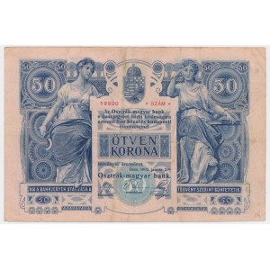 Austria, 50 kronen 1902