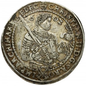 Germany, Saxony, Christian II, Johann Georg I and August, Thaler Dresden 1602 HR