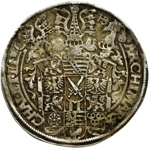 Germany, Saxony, Christian II, Thaler Dresden 1588 HB