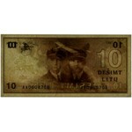 Lithuania, 10 litu 1991 - AA -