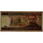Lithuania, 20 litu 1993 - NAA -