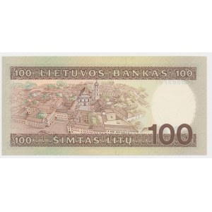 Lithuania, 100 litu 1991 - AB -