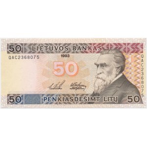 Lithuania, 50 litu 1993 - QAC -