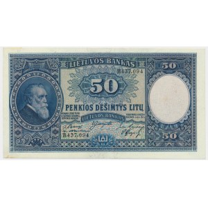 Lithuania, 50 litu 1928