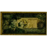 Indonesia, 1000 rupiah 1960 (1964)