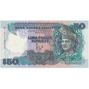 Malaysia, 50 ringgit (1987)