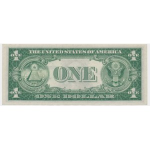 USA, 1 dolar 1935 A Silver Certificate - żółta pieczęć