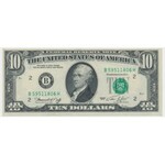 USA, 10 dolarów 1974 - błąd druku