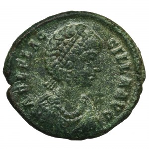Roman Imperial, Aelia Flaccilla, Follis - very rare