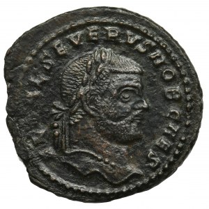 Roman Imperial, Severus II, Follis