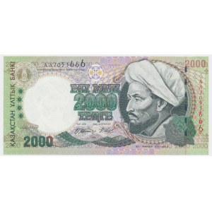 Kazahstan, 2.000 tenge 1996