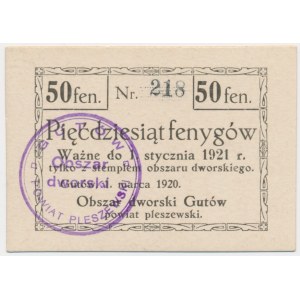 Gutów, 50 fenigów 1921