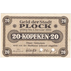 Płock, 20 kopiejek 1919