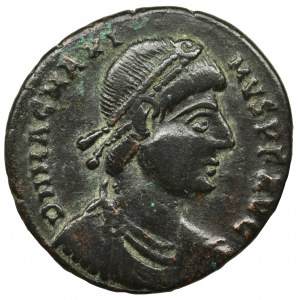 Roman Imperial, Magnus Maximus, Follis - rare