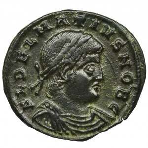 Roman Imperial, Delmatius, Follis - very rare, unlisted in RIC