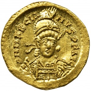 Cesarstwo Rzymskie, Marcjan, Solidus - PIĘKNE