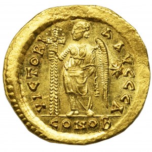 Cesarstwo Rzymskie, Marcjan, Solidus - PIĘKNE
