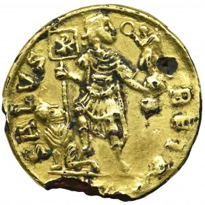 Roman Imperial, Valentinian I, Solidus subaeratus - rare
