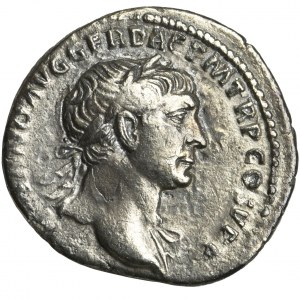 Cesarstwo Rzymskie, Trajan, Denar - rzadszy