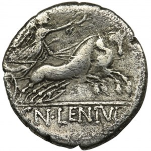 Roman Republic, Cn. Cornelius Lentulus, Denarius