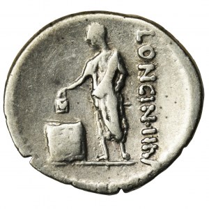 Roman Republic, L. Cassius Q. f. Longinus, Denarius