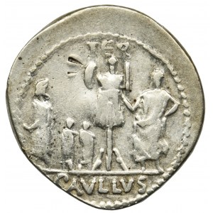 Roman Republic, L. Aemilius Lepidus Paullus, Denarius