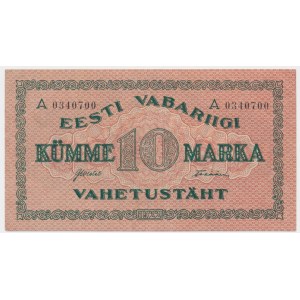 Estonia, 10 mark 1922